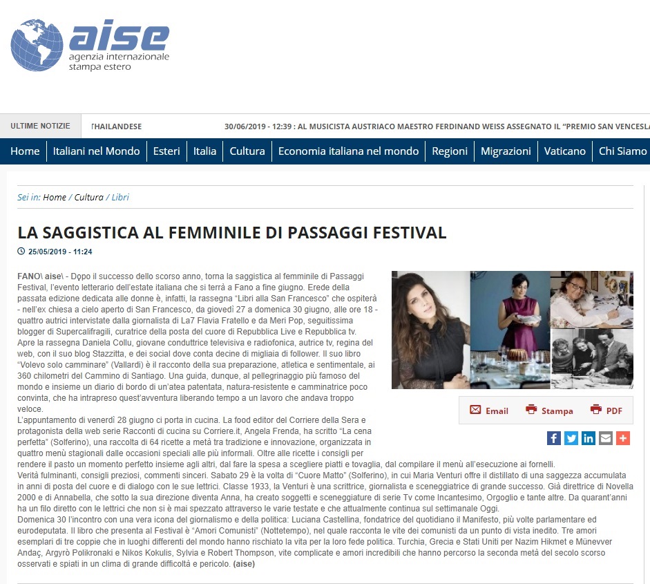 La saggistica al femminile di Passaggi Festival