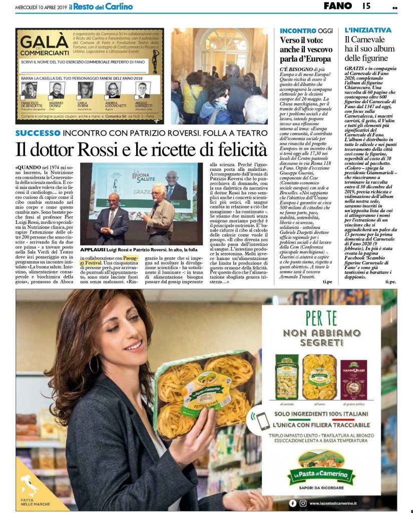 Il dottor Rossi e le ricette di felicità