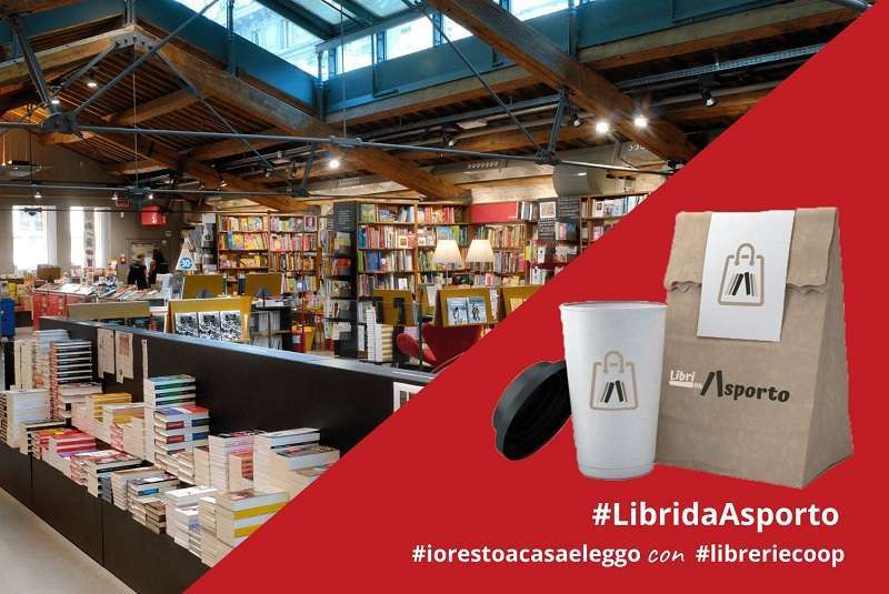 120 editori aderiscono a Libri da Asporto. C’è anche librerie.coop